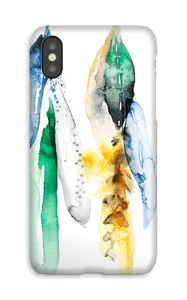 feather colourful Phone Case