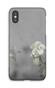 Authentic Grey Flower Phone Case