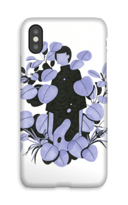 Authentic Purple Leaf Phone Case
