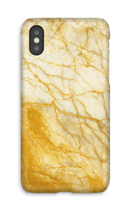 Marble in rust Phone Case