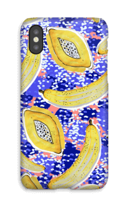 Blue Banana Love Phone Case